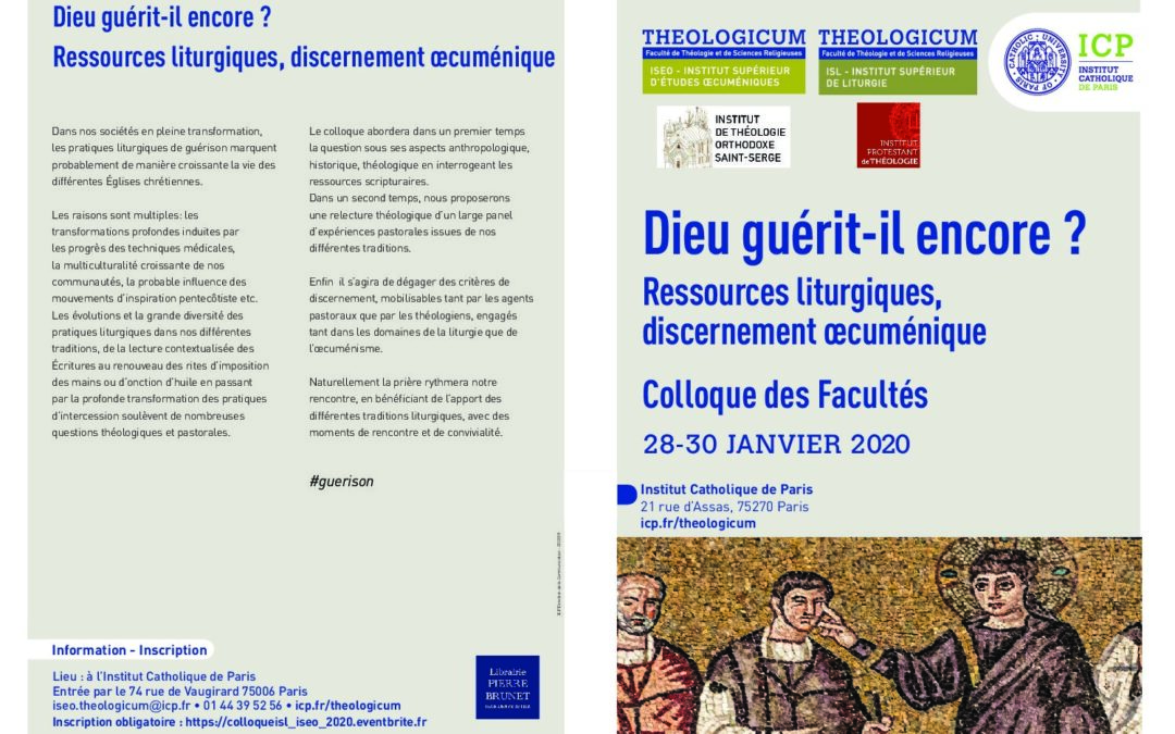 Programme du Colloque 2020